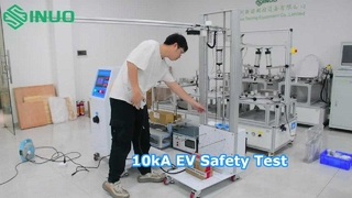 Điều gì xảy ra khi đầu nối EV đối mặt với tác động của quả bóng thép nặng 0,535kg?
