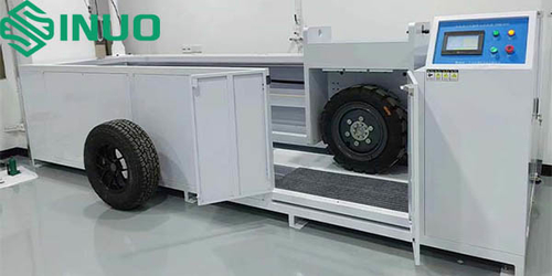 Tin tức công ty mới nhất về Lắp đặt tại chỗ của thiết kế điện mới xe điện sạc giao diện lái xe qua máy thử nghiệm