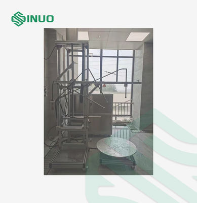Giá tốt ISO20653 Thiết bị thử nghiệm chống nước IPX9K loại phun mở áp suất cao trực tuyến