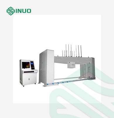 Hệ thống thử nghiệm xoay pin EV với xoay 360 ° đa trục, điều khiển thông minh PLC và kẹp cơ khí để thử nghiệm an toàn EV