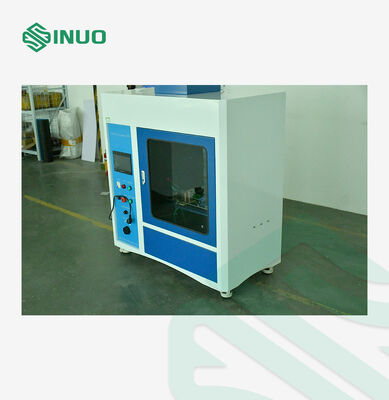 Máy kiểm tra dây nóng sáng có điều khiển PLC và màn hình cảm ứng 7 inch cho thiết bị kiểm tra tính bắt lửa với dải nhiệt độ 500°C – 960°C Tuân thủ IEC 60695 và UL746A