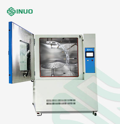 Giá tốt IEC60529 IPX9K Phòng thử nghiệm phun nước,80-100bar 80 °C Máy kiểm tra điều khiển bởi PLC cho các bộ phận ô tô EV trực tuyến